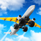 Crazy Plane Landing Logo