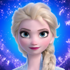 Disney Frozen Adventures: A New Match 3 Game Logo