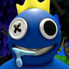 Rainbow Friends Blue Monster Logo