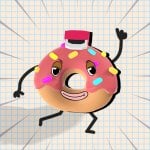 Merge Alphabet Food Battle Logo