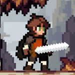 Apple Knight Action Platformer Logo