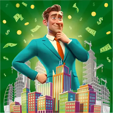 Business Empire RichMan Gold MOD APK Logo