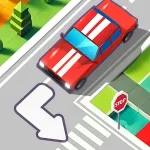Car Driving Taxi Game Logo
