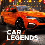 CarLegends Real Car Parking Logo