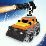 Cars Battle - Voxel Edition Logo