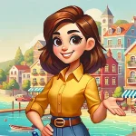 Cozy Town: Build Explore Game Logo
