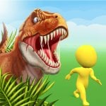 Dinosaur Attack Simulator 3D Logo