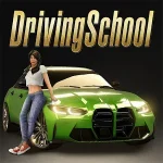 Driving School Simulator : Evo Logo