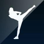 Female Kickboxing Logo
