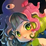 Flower Girls Tamagotchi Anime Logo