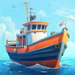 Idle Fish 2: Fishing Tycoon Logo