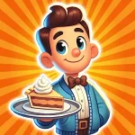 Idle Food Shelter Cafe Tycoon Logo