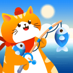 Idle Furry Fishing! Logo