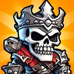Idle Hell Miner: Necro Merge Logo
