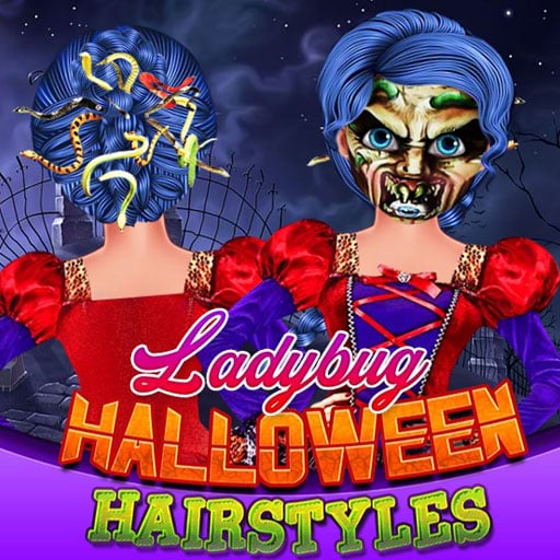 Ladybug Halloween Hairstyles Logo