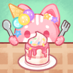 Lovely Cat: Dessert Bakery Logo