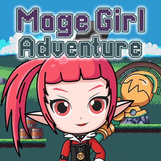 Mage Girl Adventure Logo
