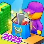 Mega Mart Tycoon: Idle Game Logo
