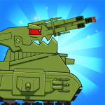 Merge Tanks: Combat War Stars Logo