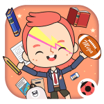 Miga Town: My School Logo