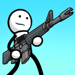 One Gun: Stickman Logo