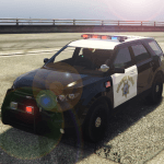 Police Games President Car Logo