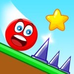 Red Ball Roller Logo