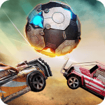 Rocket Car Ball Logo