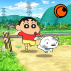 Shin Chan: Shiro & Coal Town Logo