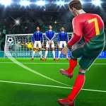 Soccer Kicks Strike Game Logo
