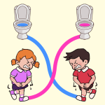 Toilet Rush: Pee Master Logo