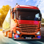 Truck Simulator Game Logo