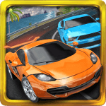 Turbo Driving Racing 3D Logo