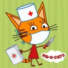Kid-E-Cats: Hospital For Animals. Injections Logo