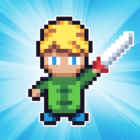 Pixel Legends: Retro Survival Game Logo