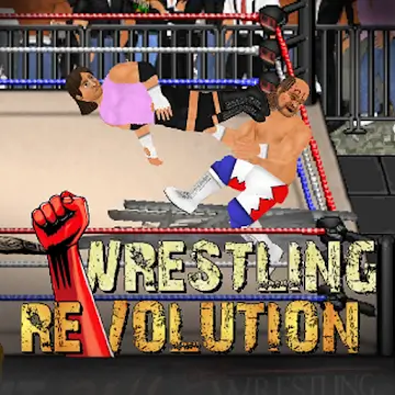 Wrestling Revolution MOD APK Logo