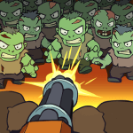 Zombie War Idle Defense Logo